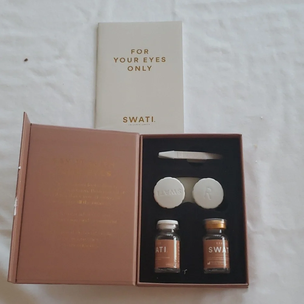 DARK BROWN COLOURED LENSES SWATI - Picture 2 of 4